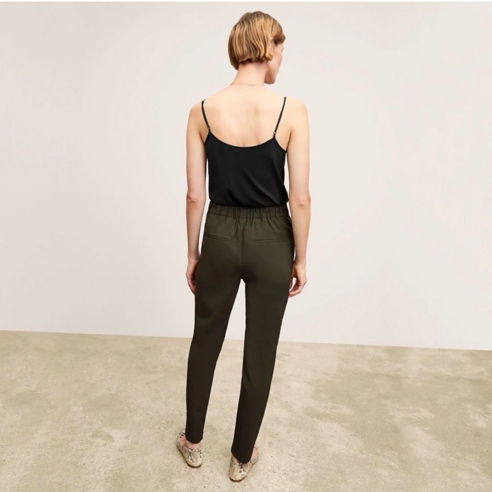 MM. Lafleur Colby Travel Pant 3.0 Origamitech Olive Green Sz 0 NWT - Picture 2 of 10